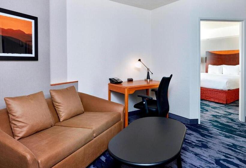 Büyük Çift Kişilik Yataklı Süit, Fairfield Inn Suites Indianapolis Downtown