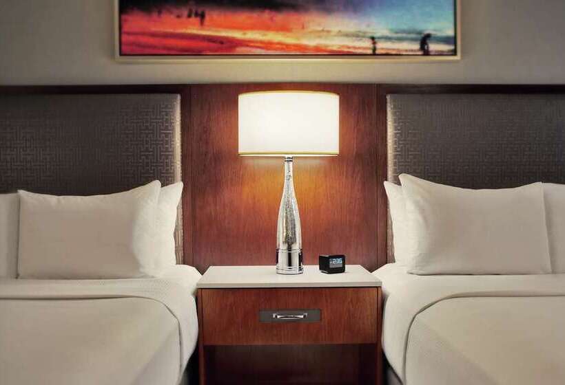 اتاق استاندارد با 2 تخت دوبل, Hilton Los Angeles/universal City