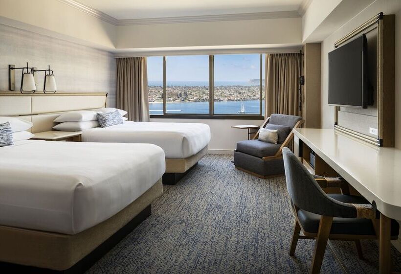 Standard Room 2 Double Beds, Marriott Marquis San Diego Marina