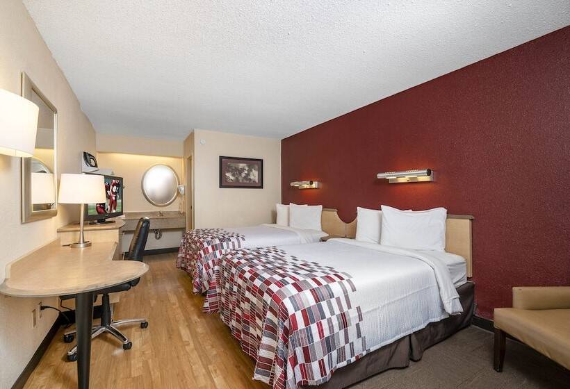 اتاق استاندارد با 2 تخت دوبل, Red Roof Inn Buffalo  Niagara Airport