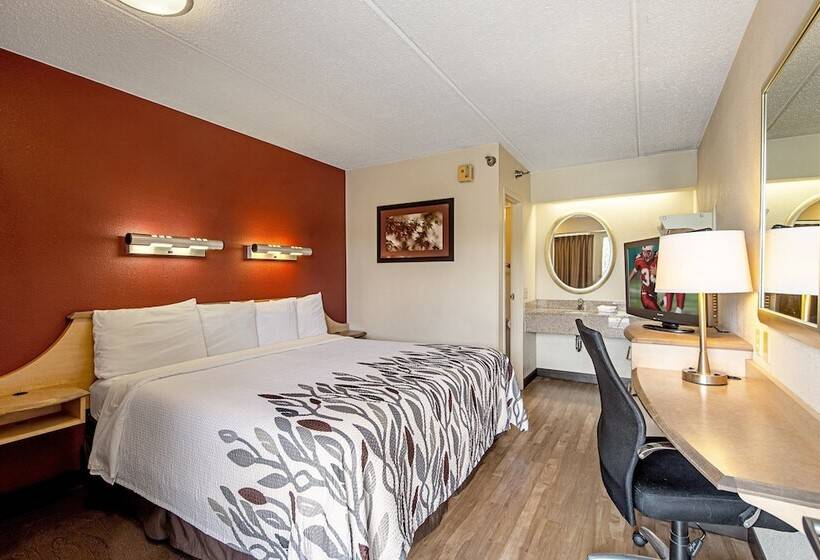 غرفة قياسية سرير مزدوج, Red Roof Inn Washington Dc  Columbia/ Fort Meade