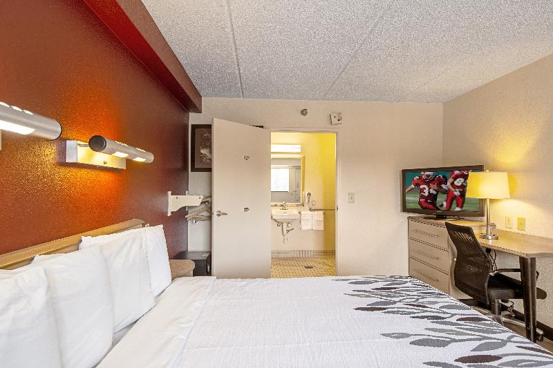 اتاق استاندارد با تخت بزرگ, Red Roof Inn Washington Dc  Laurel