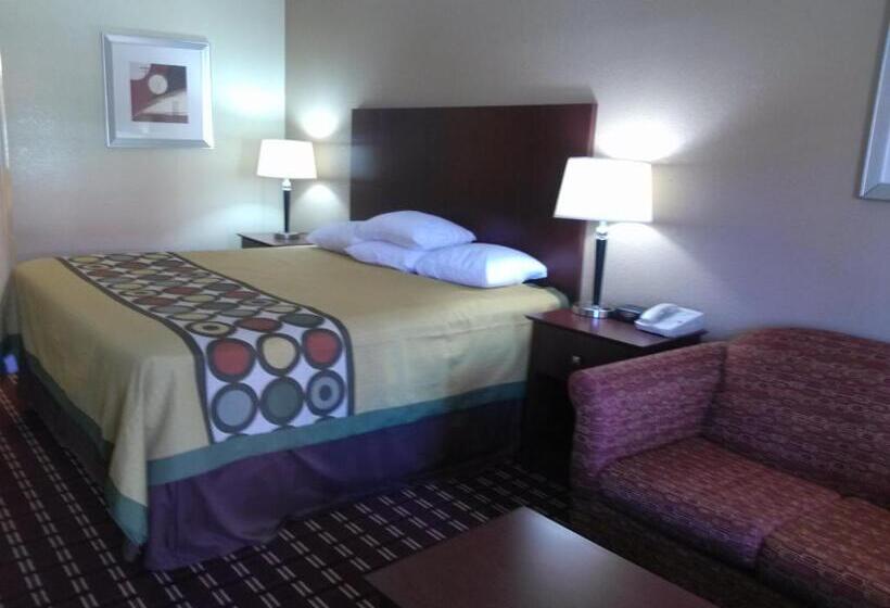 Deluxe Zimmer Kingsize Bett, Super 8 By Wyndham Kerrville Tx