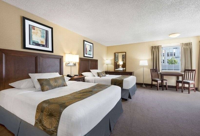 اتاق استاندارد با 2 تخت دوبل, Travelodge By Wyndham San Francisco Bay