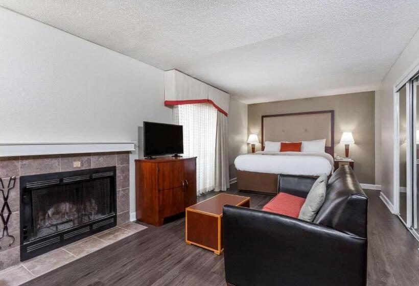 اتاق استاندارد با تخت بزرگ, Hawthorn Suites By Wyndham North Charleston