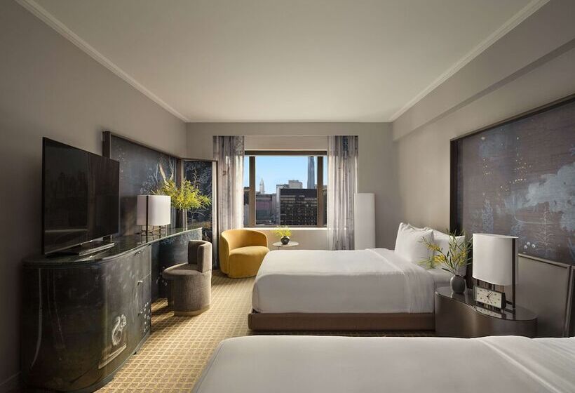 غرفه قياسيه سريرين مزدوجين, Park Lane New York