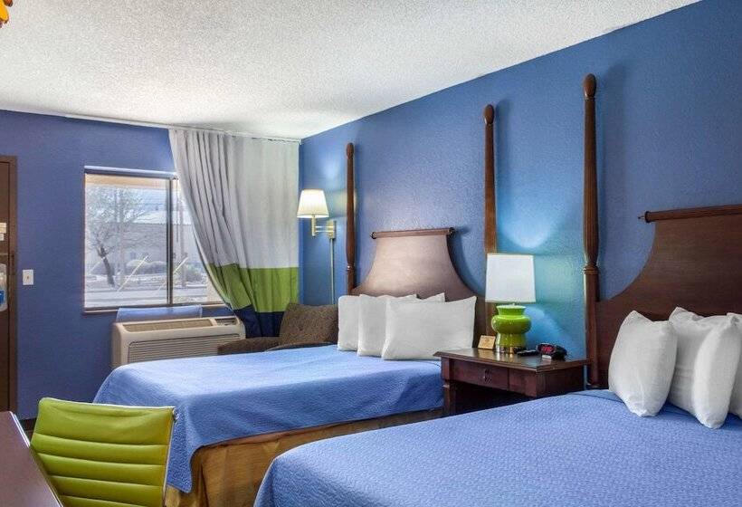 اتاق استاندارد با 2 تخت دوبل, Rodeway Inn Near Ft Huachuca