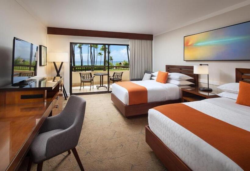 اتاق لوکس با چشم‌انداز دریا, Sheraton Maui Resort & Spa