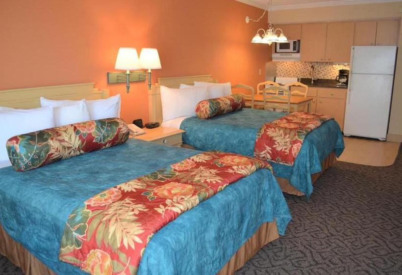 اتاق استاندارد با 2 تخت دوبل, Sun Viking Lodge  Daytona Beach