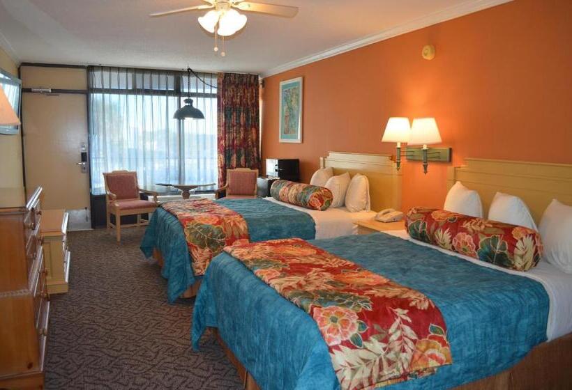 اتاق استاندارد با 2 تخت دوبل, Sun Viking Lodge  Daytona Beach