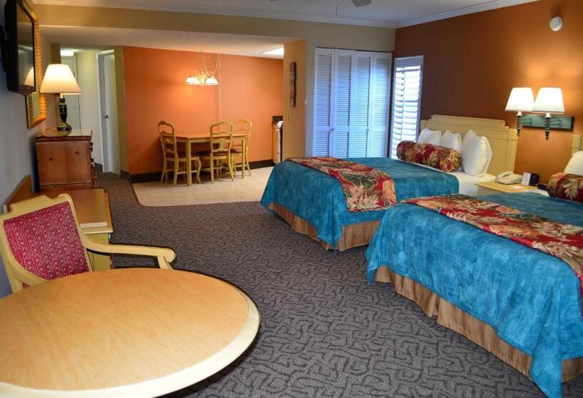 اتاق استاندارد با چشم‌انداز استخر, Sun Viking Lodge  Daytona Beach