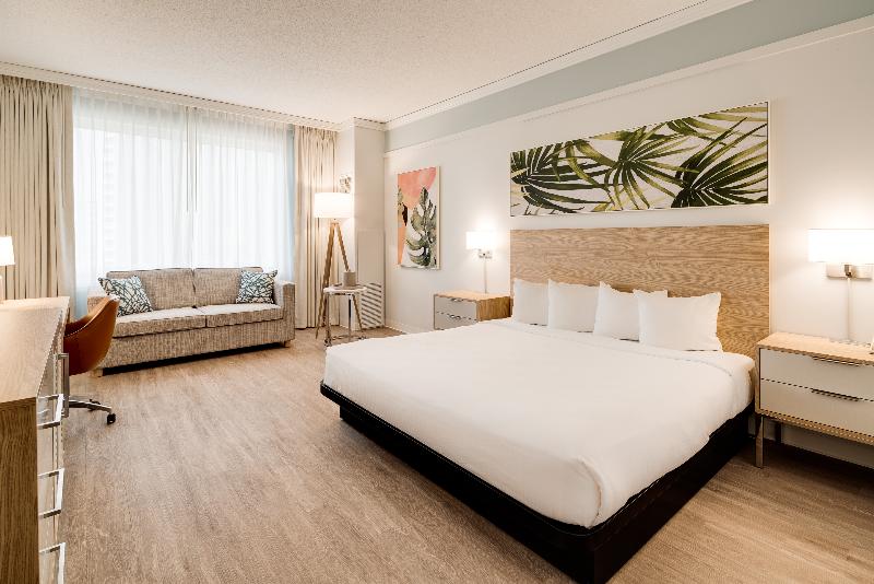 اتاق استاندارد با تخت بزرگ, Showboat Hotel Atlantic City