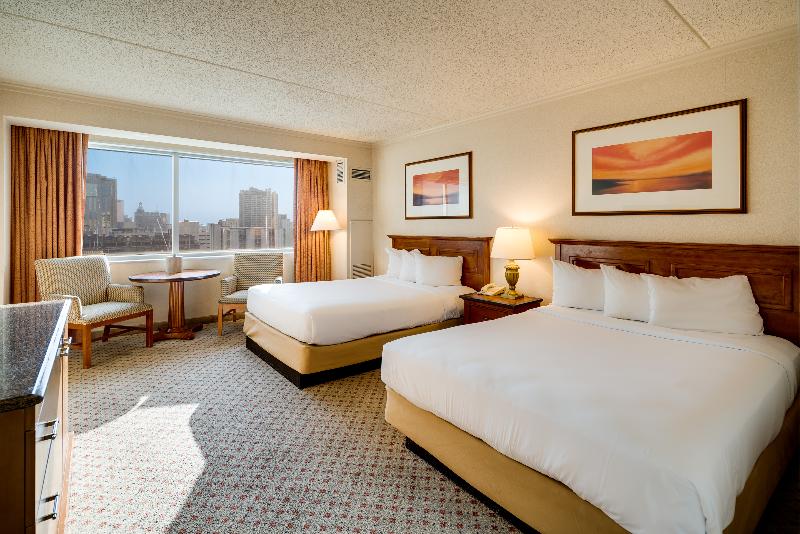اتاق استاندارد با تخت دو نفره بزرگ, Showboat Hotel Atlantic City