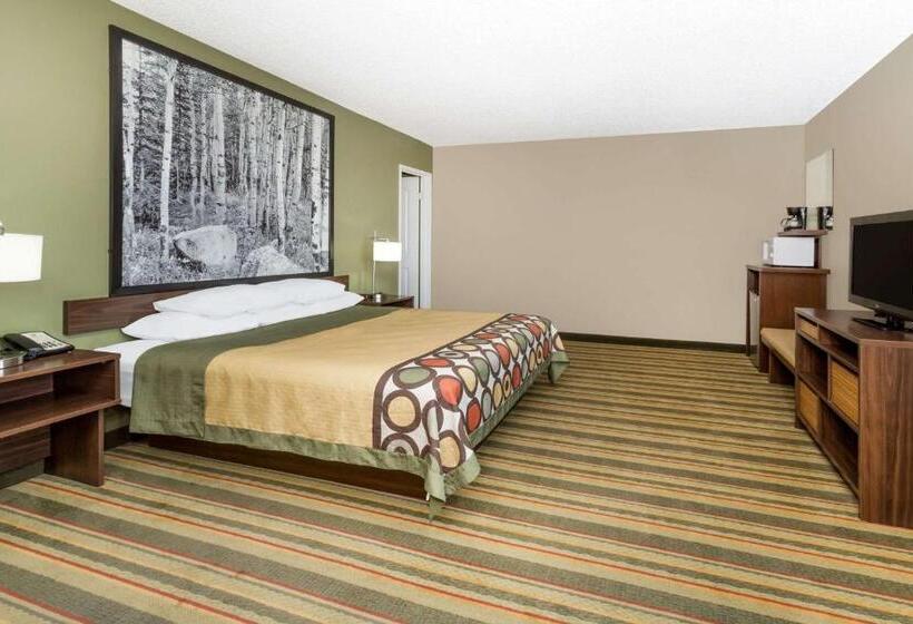 Standard Room King Size Bed, Super 8 By Wyndham Montrose