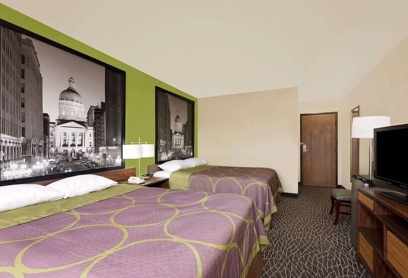 اتاق استاندارد با 2 تخت دوبل, Super 8 By Wyndham Muncie/ball St. College Area