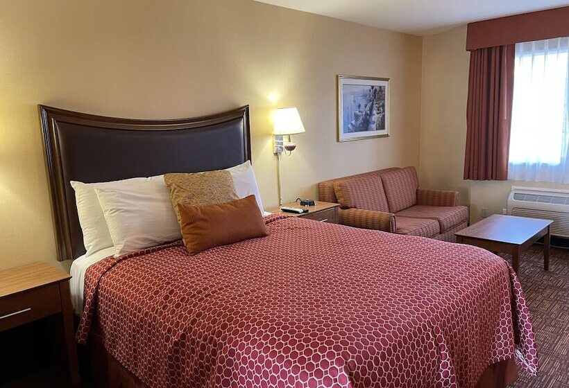 标准间带双人床, Americas Best Value Inn San Jose Convention Center