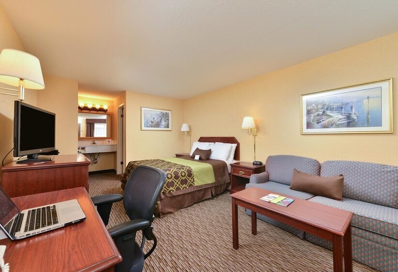 ダブルベッドスタンダードルーム, Americas Best Value Inn San Jose Convention Center