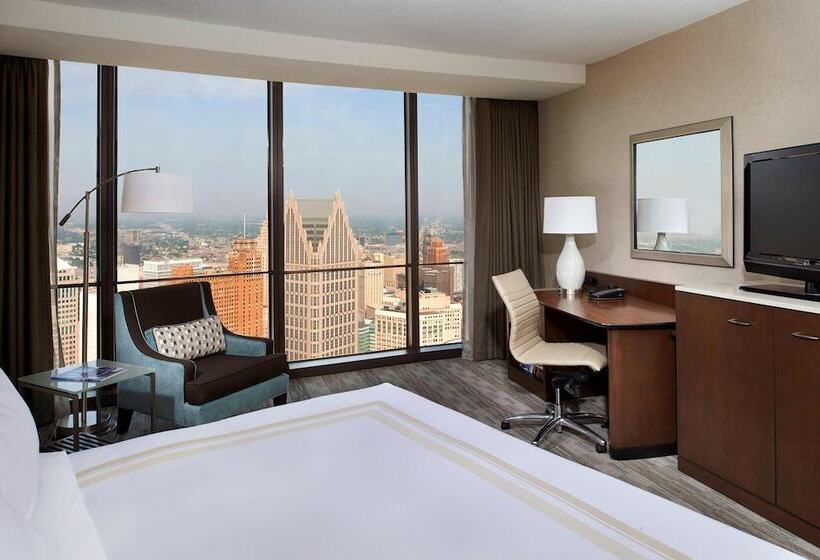 اتاق استاندارد با تخت دوبل, Detroit Marriott At The Renaissance Center