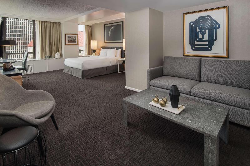 اتاق استاندارد با تخت بزرگ, Hilton Portland Downtown