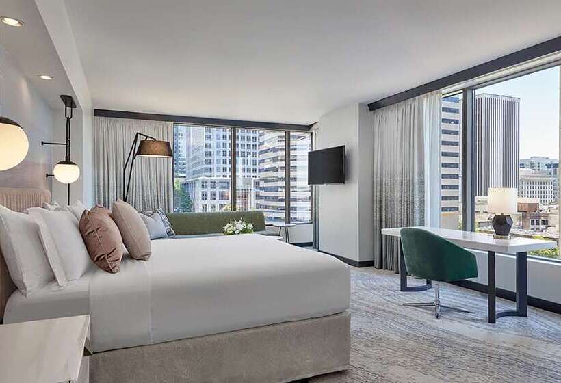 اتاق استاندارد با تخت بزرگ, Hilton Portland Downtown