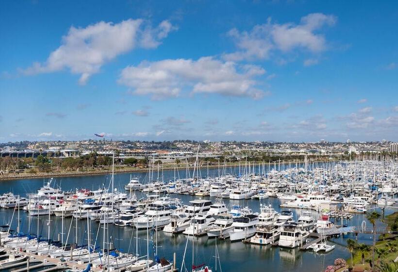 اتاق سوپریور با چشم‌انداز, Hilton San Diego Airport/harbor Island