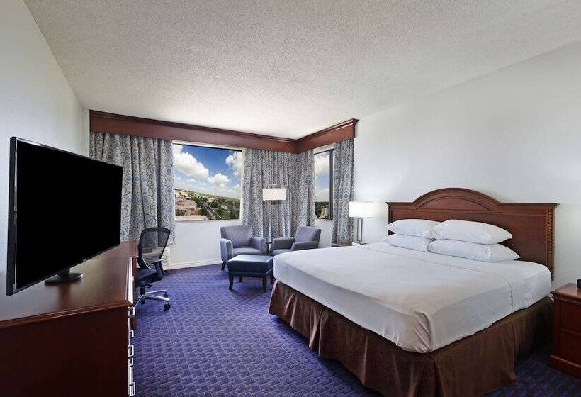 Deluxe Room Adapted for people with reduced mobility, Hilton Waco