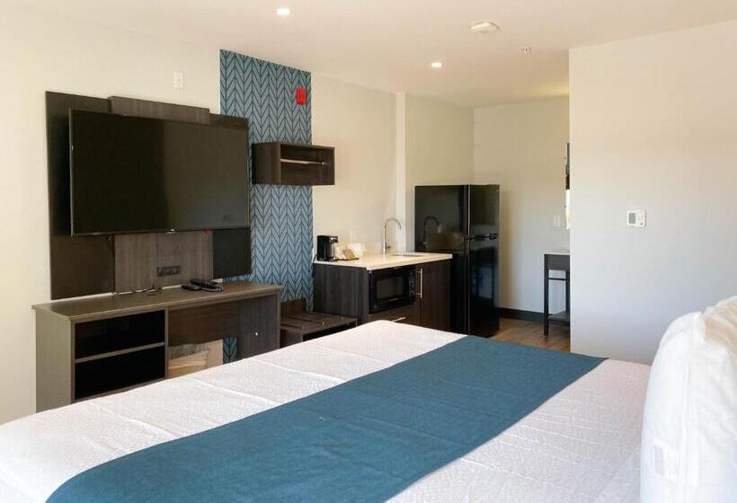 اتاق استاندارد با تخت بزرگ, Studio 6 Suites Stockton, Ca Waterfront