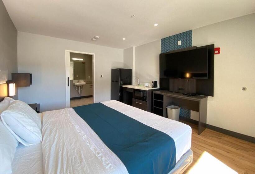 اتاق استاندارد با تخت بزرگ, Studio 6 Suites Stockton, Ca Waterfront