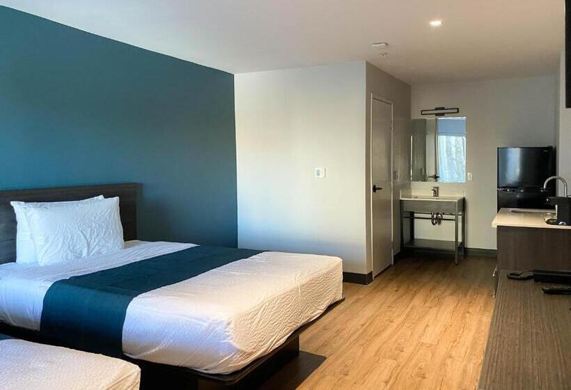 اتاق استاندارد چهار تخته, Studio 6 Suites Stockton, Ca Waterfront