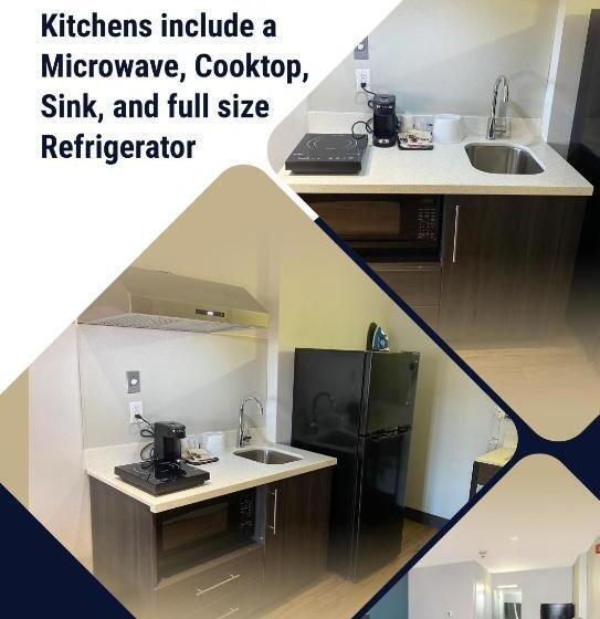 اتاق لوکس چهار تخته, Studio 6 Suites Stockton, Ca Waterfront