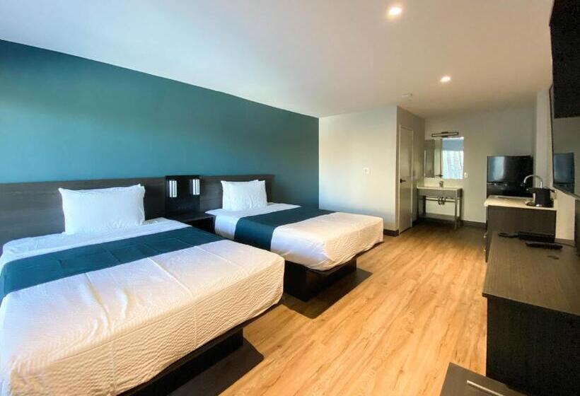 اتاق لوکس چهار تخته, Studio 6 Suites Stockton, Ca Waterfront
