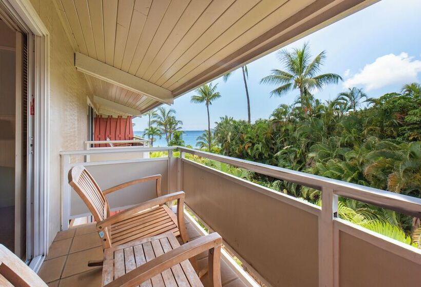 اتاق استاندارد با تخت دوبل و چشم‌انداز دریا, Kaanapali Ocean Inn