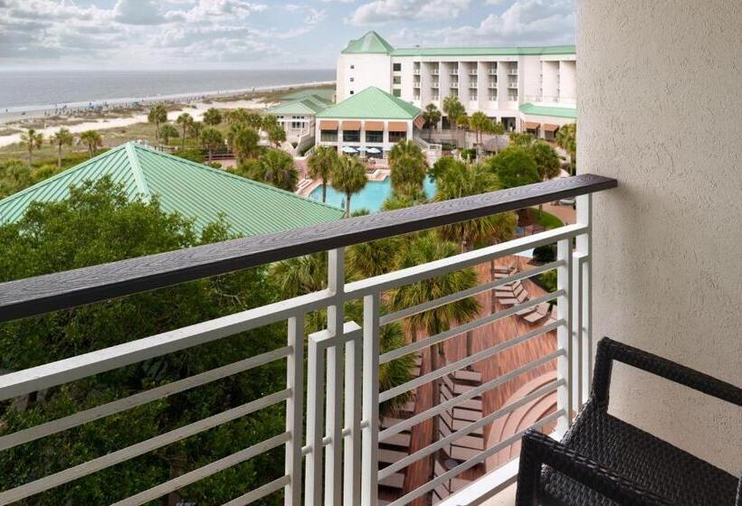 اتاق لوکس با چشم‌انداز دریا, The Westin Hilton Head Island Resort & Spa