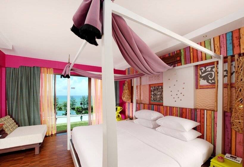اتاق لوکس با چشم‌انداز دریا, S A F E Residence Patong