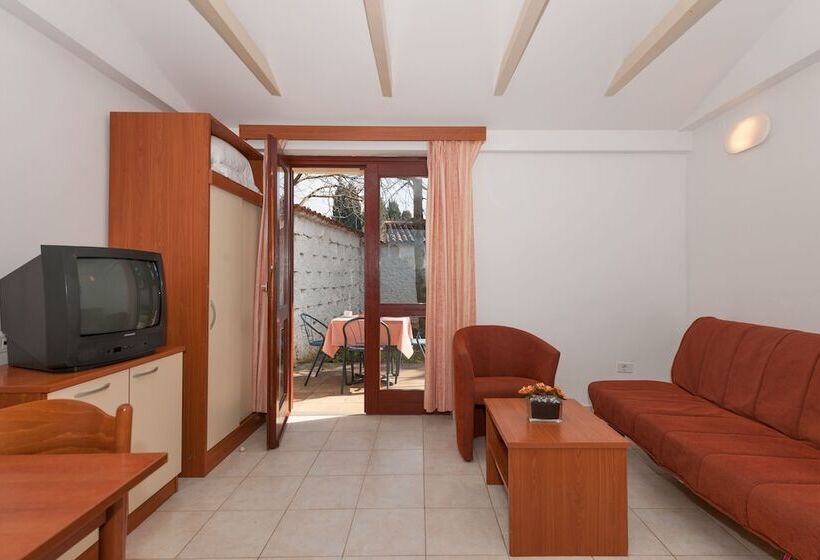 آپارتمان 1 خوابه با چشم‌انداز باغ, Maistra Select Villas Rubin Resort