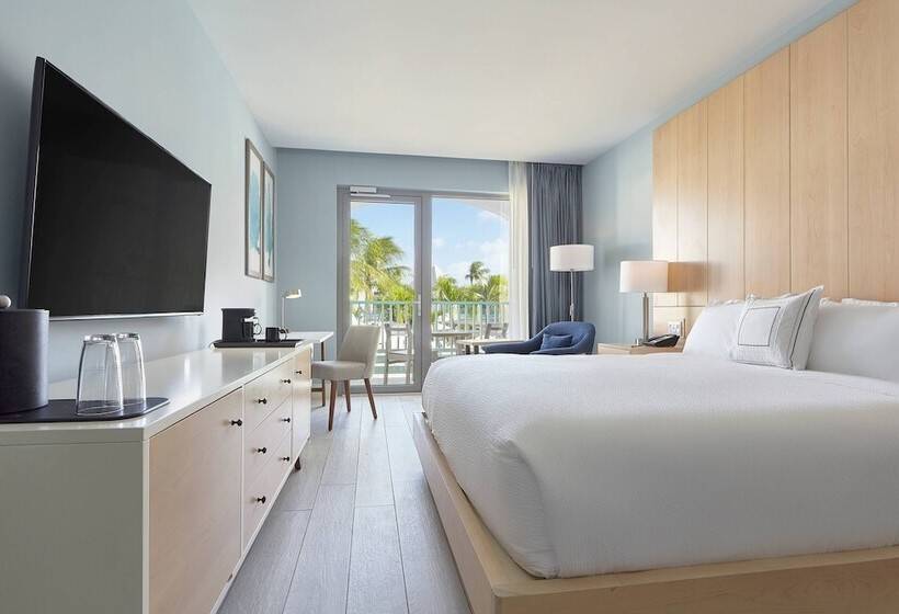 Quarto Estandar Cama Casal, Courtyard By Marriott Aruba Resort