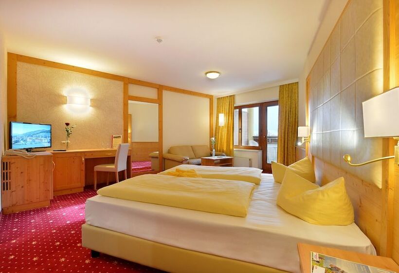 اتاق استاندارد با بالکن, Alpenhof Brixen