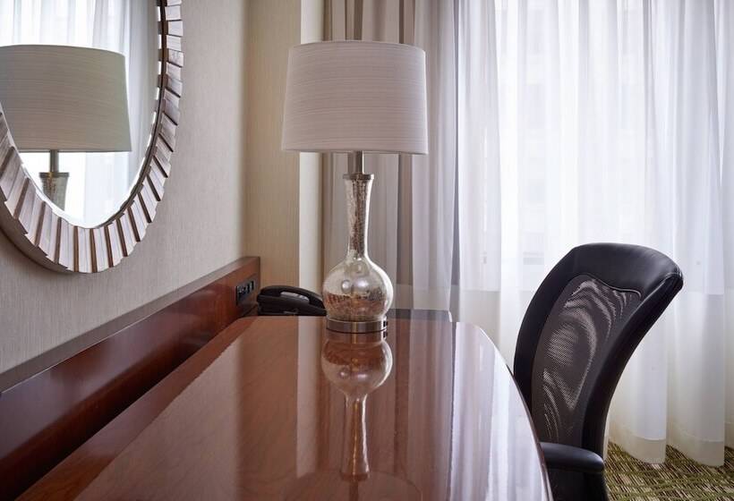 اتاق استاندارد با 2 تخت دوبل, Cleveland Marriott Downtown At Key Tower