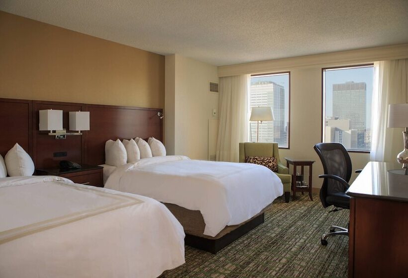 اتاق استاندارد با 2 تخت دوبل, Cleveland Marriott Downtown At Key Tower