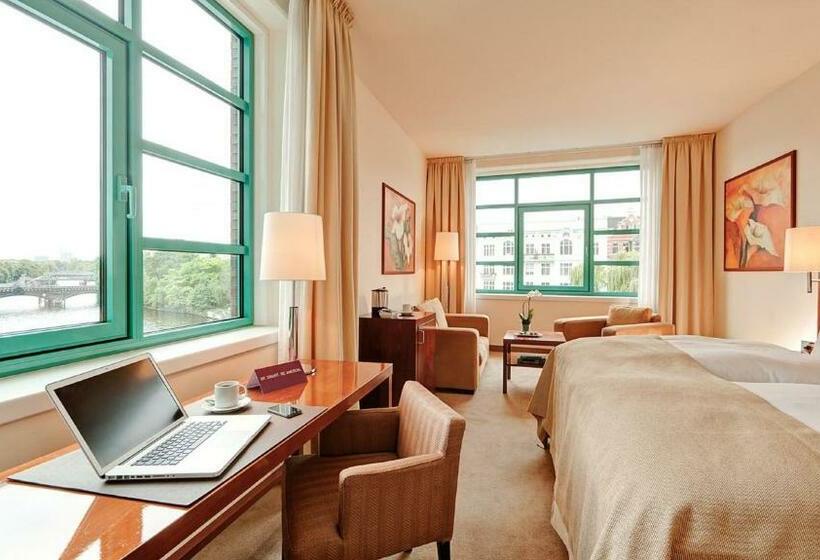 اتاق استاندارد با چشم‌انداز رودخانه, Ameron Hotel Abion Spreebogen Berlin