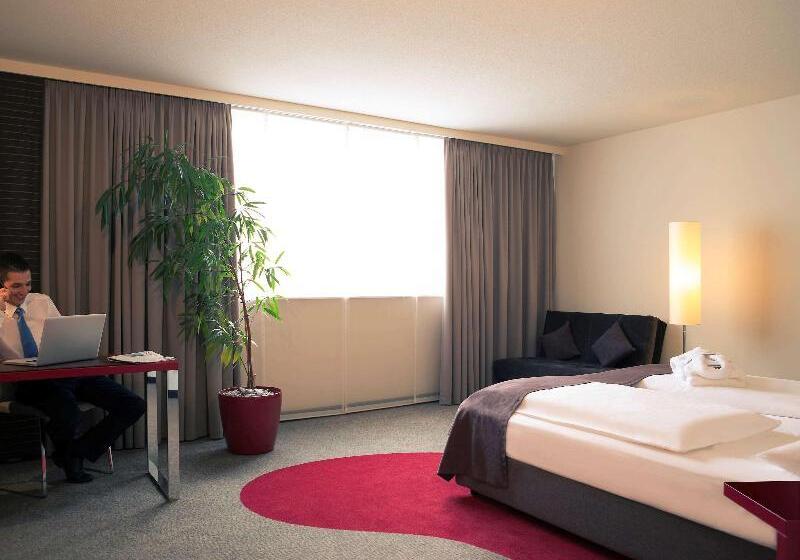 اتاق استاندارد با تخت بزرگ, Mercure Hotel Stuttgart Airport Messe