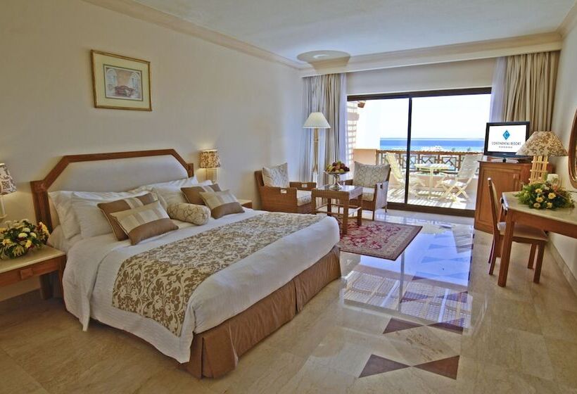 اتاق لوکس با چشم‌انداز دریا, Continental Hotel Hurghada