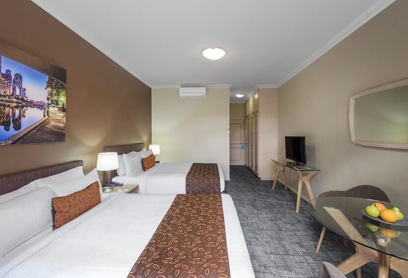 اتاق استاندارد با 2 تخت دوبل, Kimberley Gardens Hotel, Serviced Apartments And Serviced Villas