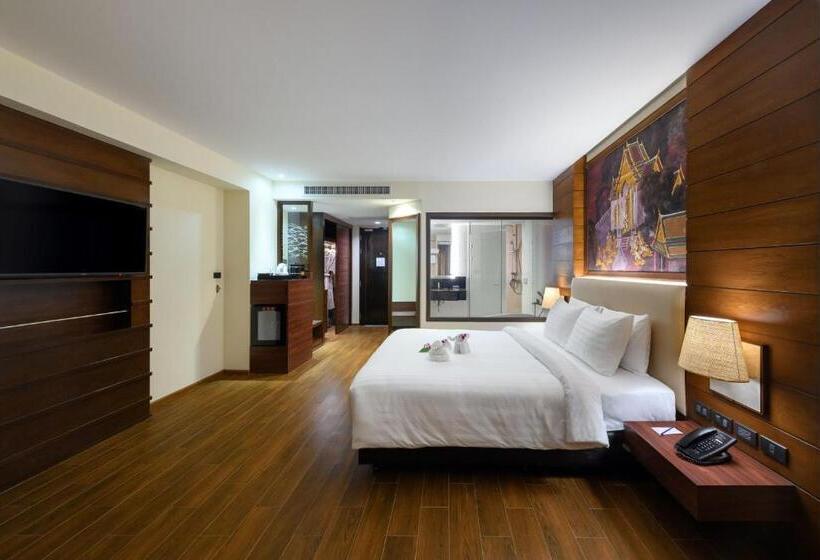 اتاق لوکس با تخت بزرگ, Novotel Phuket Vintage Park Resort