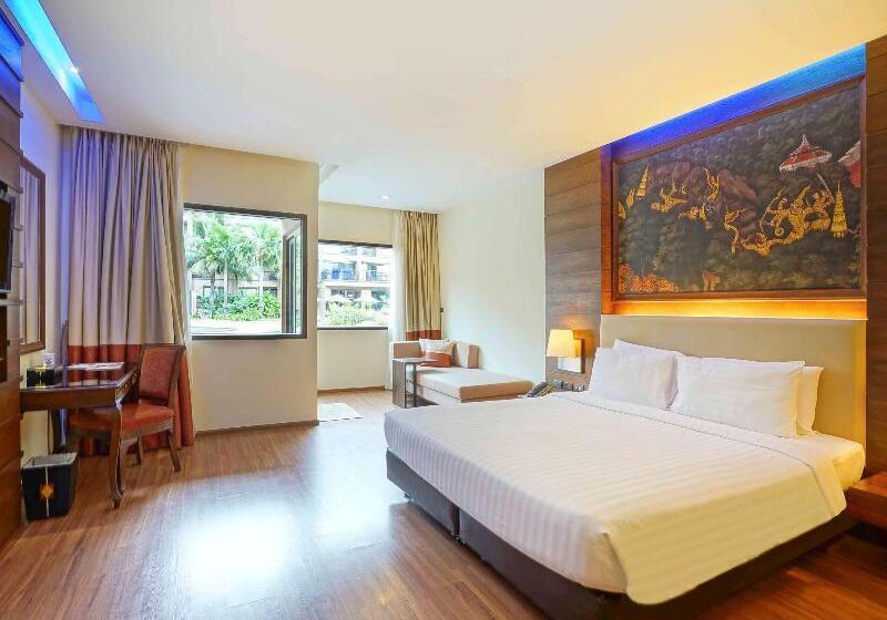 اتاق سوپریور با تخت بزرگ, Novotel Phuket Vintage Park Resort