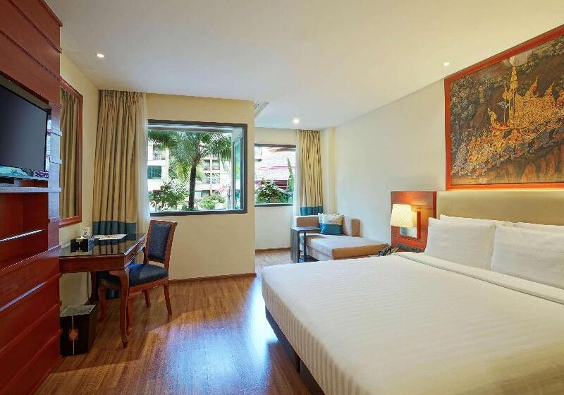 اتاق سوپریور با تخت بزرگ, Novotel Phuket Vintage Park Resort