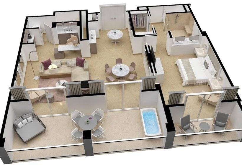 سوئیت پرزیدنت, Le Blanc Resort Cancun Adults Only   All Inclusive