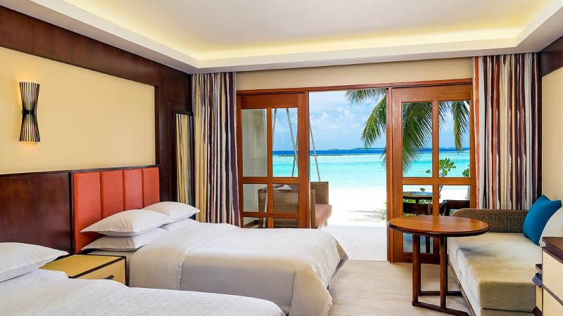 اتاق لوکس با چشم‌انداز, Sheraton Maldives Full Moon Resort & Spa