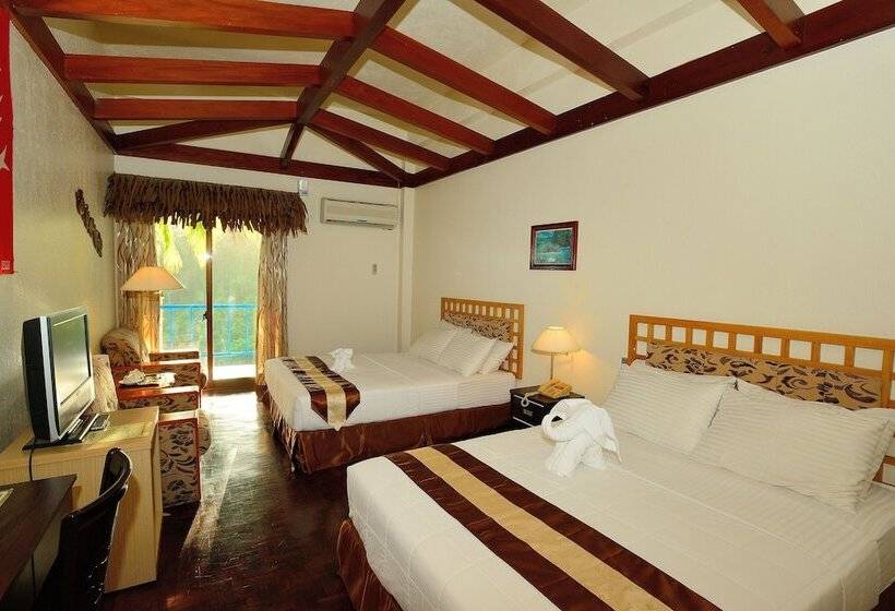 اتاق استاندارد با 2 تخت دوبل, Airai Water Paradise Hotel & Spa