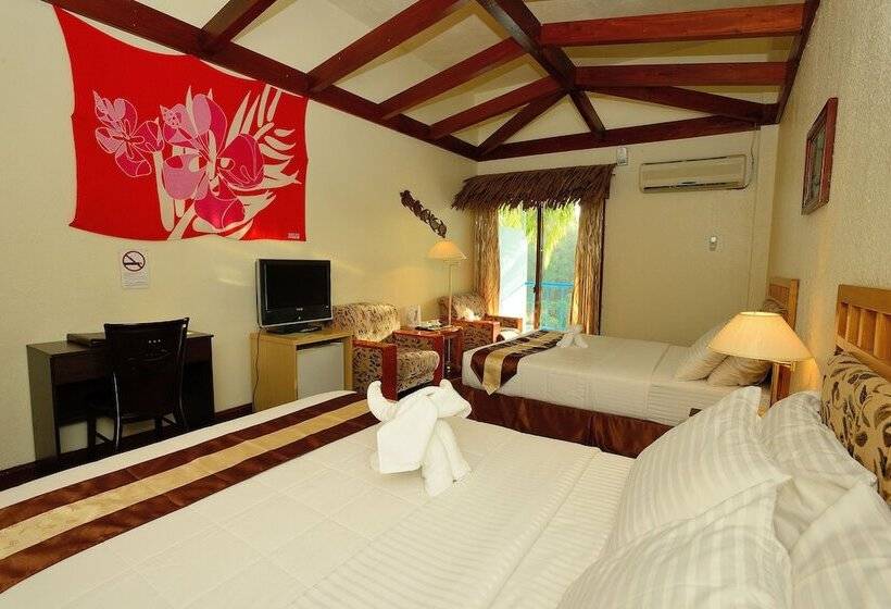 اتاق استاندارد با 2 تخت دوبل, Airai Water Paradise Hotel & Spa